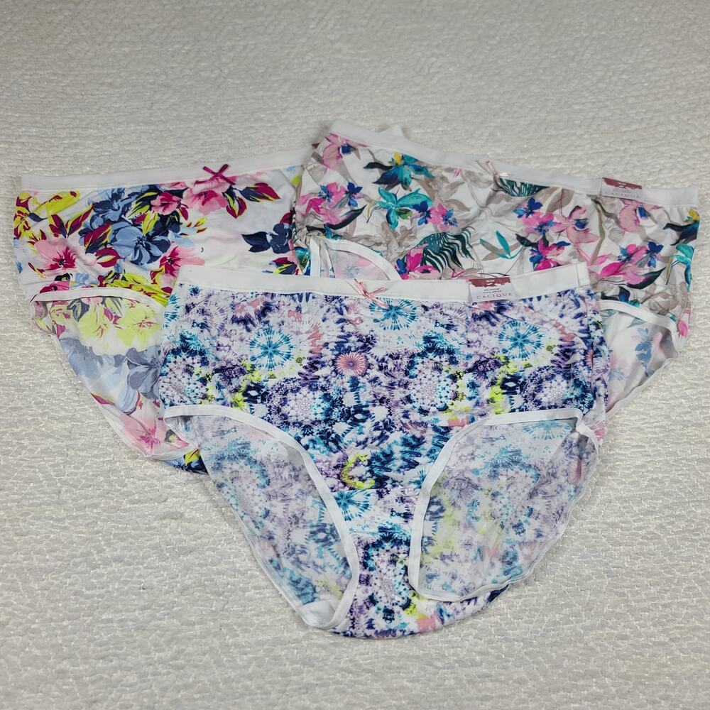 Cacique Panties No Show Full Brief Bundle 3 Size 18/20